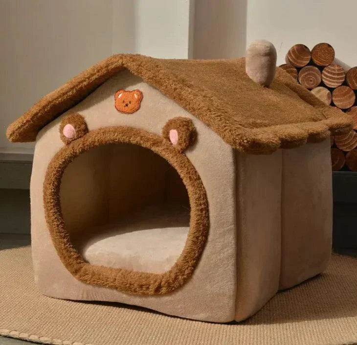 cat cave bed