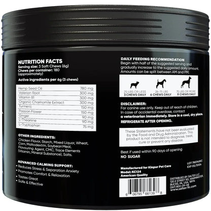 calming chews for dogs