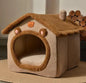 cat cave bed