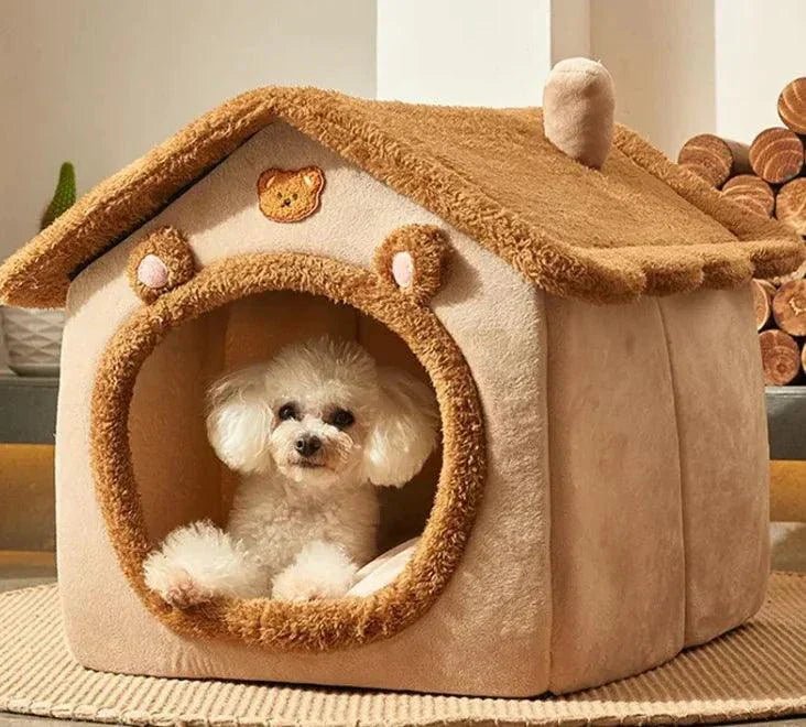 cat cave bed
